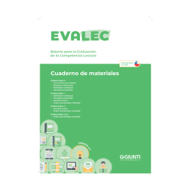 cuaderno de materiales Evalec