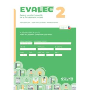  EVALEC-2 (Pack 10 test + 10 usos de corrección Eduportal / Versión chilena 4.0)