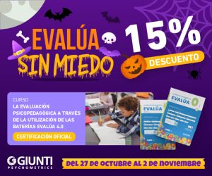 Certificación Oficial Batería Evalúa 4.0 – Modalidad Asincrónica