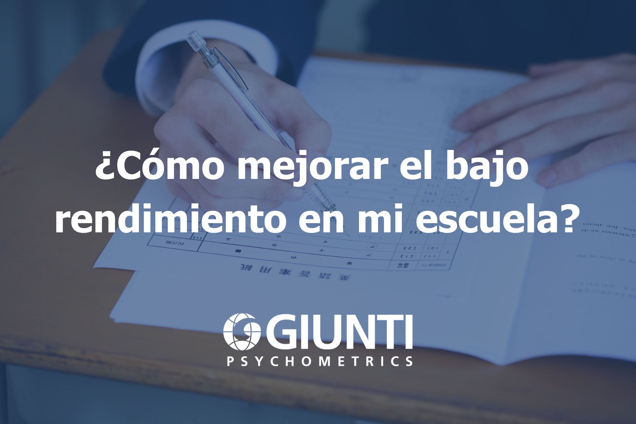 ¿Cómo mejorar el bajo rendimiento en mi escuela?