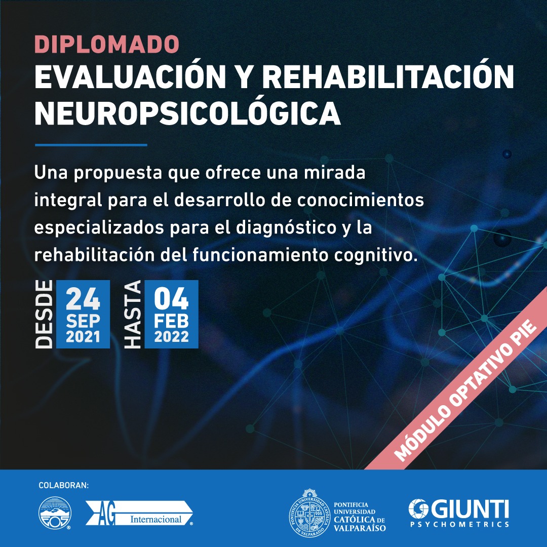 Diplomado Evaluación y Rehabilitación Neuropsicológica